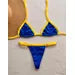 Marquinha bicolor br azul-amarillo